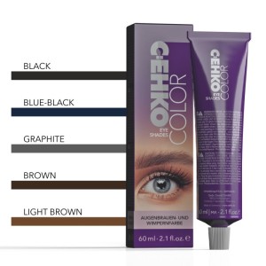 C:EHKO BLUE-BLACK EYELASH COLOR