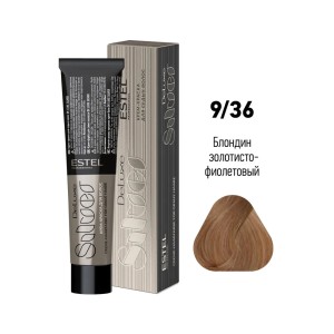 DE LUXE SILVER Krēmkrāsa sirmiem matiem 9/36