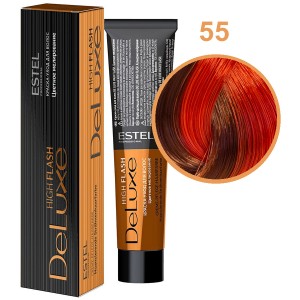 DE LUXE 55 HIGH FLASH Hair Color Cream