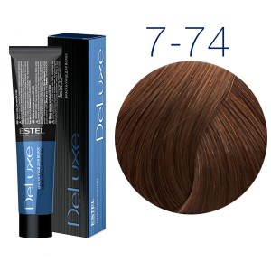 DeLuxe 7/74 Hair Color Cream
