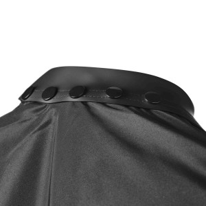 CUTTING CAPE WITH SILICONE NECK
