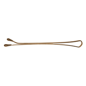 BLACK & GOLD BOBBY PINS 59 MM (HAVANA)