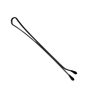 BLACK BOBBY PINS 59 MM