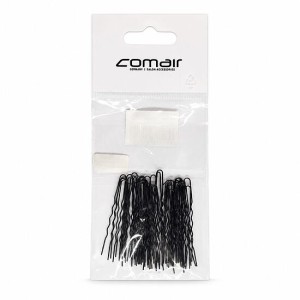 BLACK HAIR PINS 45 mm